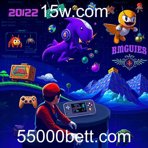 Explorando o Mundo dos Videogames com 55000bet